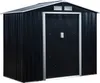 Aga Domek ogrodowy 213x130x185 cm Czarny Podgląd zdjęcia produktu 1