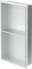 LuxeBath Nicchia doppia da parete in acciaio inox, 30x60x10 Anteprima dell’immagine prodotto 9