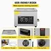 A collage of images showcasing the features of an ultrasonic cleaner. Náhľad obrázku produktu
