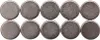 MAUL Magnet rund 10 Stück 2 kg Stahl Metall Neodym Produktbild-Vorschau 2