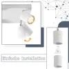 ZMH LED Deckenleuchte Weiß Deckenstrahler: GU10 Deckenlampe Produktbild-Vorschau 4