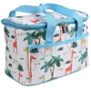 Blaue Kühltasche 6L mit zwei Kühlakkus, isolierte Lunchbox, Produktbild-Vorschau 7
