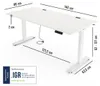 Yaasa Desk Essential Höhenverstellbarer Schreibtisch Produktbild-Vorschau 3