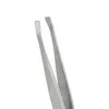 A close-up shot of a pair of silver tweezers against a white background. Produktbild-Vorschau