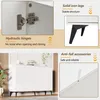 MODFU Buffet - Bahut Moderne avec 4 Portes, Étagères Voir les images du produit 7