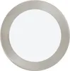 Eglo 96407 Fueva 1 LED Einbauleuchte 10,95W nickel weiss Produktbild-Vorschau 1