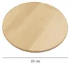 Deska OBROTOWA 25cm drewniana buk Do Serwowania Pizzy Podgląd zdjęcia produktu 7