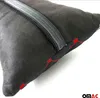 Polštářek na krk auto černý červený 8x30cm Náhled obrázku produktu 6