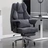 Ergonomischer Bürostuhl aus Stoff mit Fußstütze, Produktbild-Vorschau 7