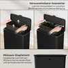 HOMCOM Mülleimer 8 L hängend Abfalleimer mit ofen Produktbild-Vorschau 5
