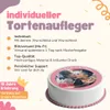Tortenaufleger individuell - rund 10cm Fondant Produktbild-Vorschau 2