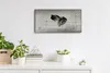 Leinwand Wanduhr Wandkunst Uhr 60x30 Malerei Asiatische Produktbild-Vorschau 3