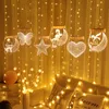 3D LED Lichterkette Dimmbar 5 Modi, Fensterlicht Produktbild-Vorschau 1