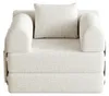 Slaapbank met chenillebekleding, 2-in-1 design, met Productafbeelding-voorbeeld 10