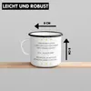 Trendation - Lustige Emaille Tasse mit Spruch für Frauen Produktbild-Vorschau 4