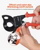 Cortacables con trinquete VEVOR, cuchillas de acero para Vista previa de la imagen del producto 4