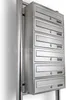 BITUXX Edelstahl Briefkastenanlage 6fach Silber MS-14416 Produktbild-Vorschau 4