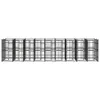 vidaXL Outdoor-Hundezwinger Stahl 16,59 m² -  Hundezwinger Produktbild-Vorschau 3