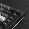 A close-up view of a mechanical keyboard. Produktbild-Vorschau