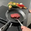 Gusseisen Pfanne - Rund 30 cm Durchmesser - 4.5 cm Höhe - Produktbild-Vorschau 4