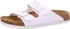 A single white Birkenstock sandal is shown against a white background. Náhled obrázku produktu