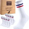 Tennissocken 5 Paar Premium Sportsocken Damen & Herren Crew Produktbild-Vorschau 1