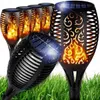 4er Set Solar Gartenfackeln LED mit Flammeneffekt – Produktbild-Vorschau 1