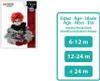 Verkleidung für Babys Clown Grau 24 Monate - 24 Monate Produktbild-Vorschau 2