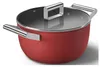 Smeg CKFC2411RDM, Červená, PTFE, 250 °C, Hliník, Nerezová Náhľad obrázku produktu 9