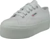 Superga 2790 Cotu Frauen Schnürung Segeltuch Plattform Produktbild-Vorschau 6