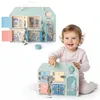 Mamabrum Montessori Busy Board Haus mit Schlössern – Produktbild-Vorschau 1