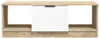 vidaXL Couchtisch Weiß und Sonoma-Eiche 102x50x36 cm Produktbild-Vorschau 3