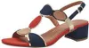 MARCO TOZZI Damen Sandale Textil Sandalette Metallic Produktbild-Vorschau 2