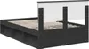 Möbel Bettrahmen Schwarz 120 x 200 cm Massives Kiefernholz Produktbild-Vorschau 9