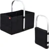 Aluminium Picknickkorb, 40 x 24 x 20 cm, schwarz Produktbild-Vorschau 1