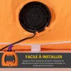 Halloween, nafukovací dekorace ve tvaru dýně – dekorativní Náhled obrázku produktu 7