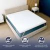 The White Stone Matratzentopper 120x190 aus Memory Foam mit Produktbild-Vorschau 4