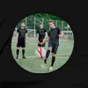 Fußballtor Trainer mit Torwand (schwarz, Motiv Blur) Produktbild-Vorschau 10