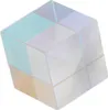 Prism Cube Optické sklo RGB Disperze Barva Cube Sun Catcher Náhled obrázku produktu 3