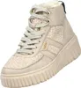 A single beige Rieker boot is shown against a white background. Voir les images du produit