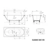 KALDEWEI Badewanne CLASSIC DUO manhattan Produktbild-Vorschau 3