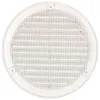KOTARBAU® Větrací mřížka kulatá ⌀ 125 mm bílá se síťkou Náhled obrázku produktu 4
