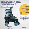 Best Sporting Rollschuhe blau, verstellbar, Farbe:blau, Produktbild-Vorschau 5