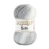 Garn PAPATYA BATIK - 100g / 360 m - Weiß,Grau Produktbild-Vorschau 2