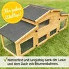 zooprinz Hasenstall Kaninchenstall Dorf Alm | mit Produktbild-Vorschau 5