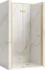 Porta Doccia Rea Atlas Brush Gold 80 Left Anteprima dell’immagine prodotto 1