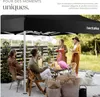 Pavillon de jardin pliable en aluminium 3 x 3 m avec 4 Voir les images du produit 7