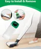 A person is using a vacuum cleaner, with close-up shots of the vacuum bag. Produktbild-Vorschau