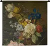MuchoWow® Wandteppich Wandbehang Stilleben mit Blumen - Produktbild-Vorschau 1
