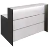 Kerkmann Bari Lineartheke (B)1388x(T)950x(H)1120 mm Weiß Produktbild-Vorschau 2
